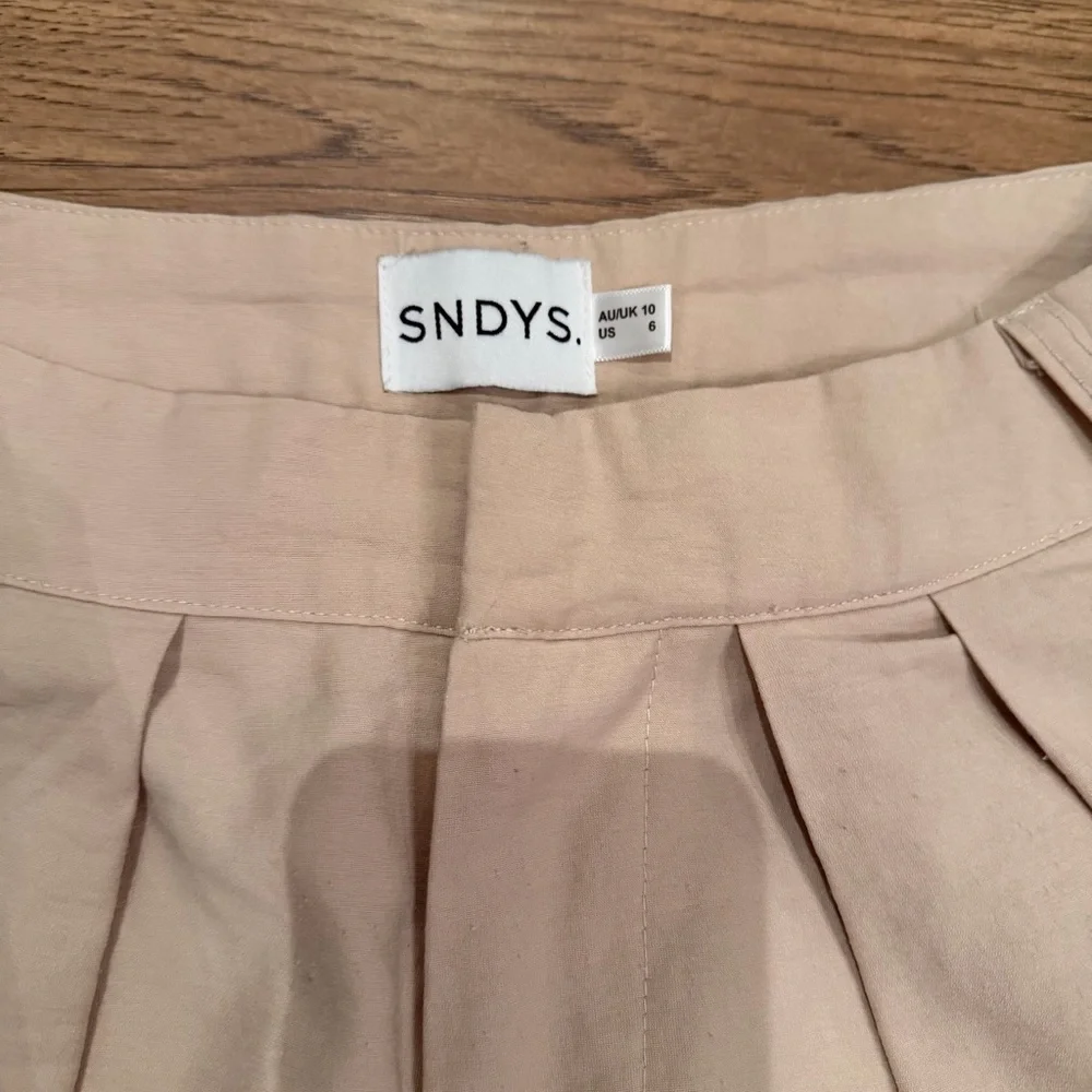 NWOT SNDYS Revolve Hills Pant in Cream M-6 - Picture 5 of 9
